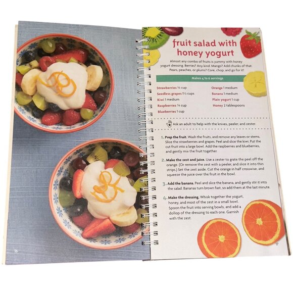 Youre The Chef A Cookbook Companion For A Smart Girls Guide Cooking Spiral-Bound - Picture 6 of 6